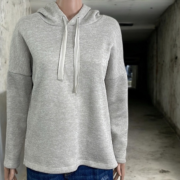 One ❤️ Clothing Oatmeal Fleece Oversized Dropped Shoulder Hoodie - Picture 5 of 16